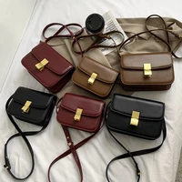 Burminsa Classic Box Small Crossbody Bags For Women Brand Designer Female Shoulder Bags High Quality Purses And Handbags 2021