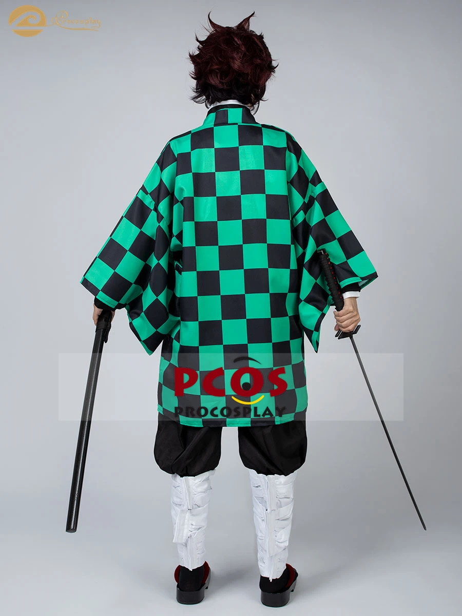 Demon Slayer Kamado Tanjirou Cosplay Costume Halloween Xmas Outfits mp005092 | Тематическая одежда и униформа