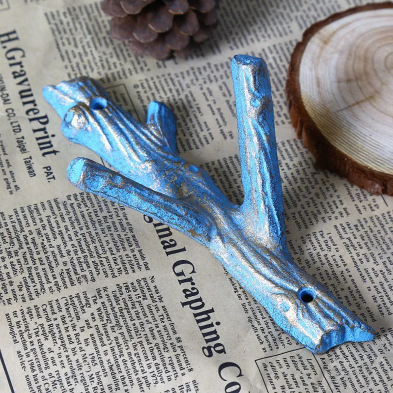 Настенные ретро-крючки чугунные вешалки для пальто в американском стиле