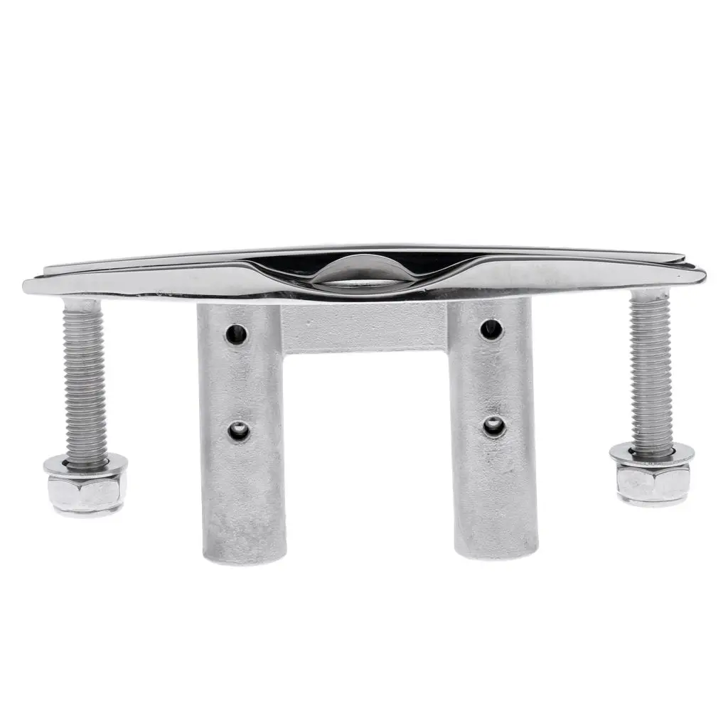 

MagiDeal 6" 155mm 316 Stainless Steel Pull-Up -Up Flush Mount Lift Cleat Marine Boat Yacht Mooring Rowing Accessories