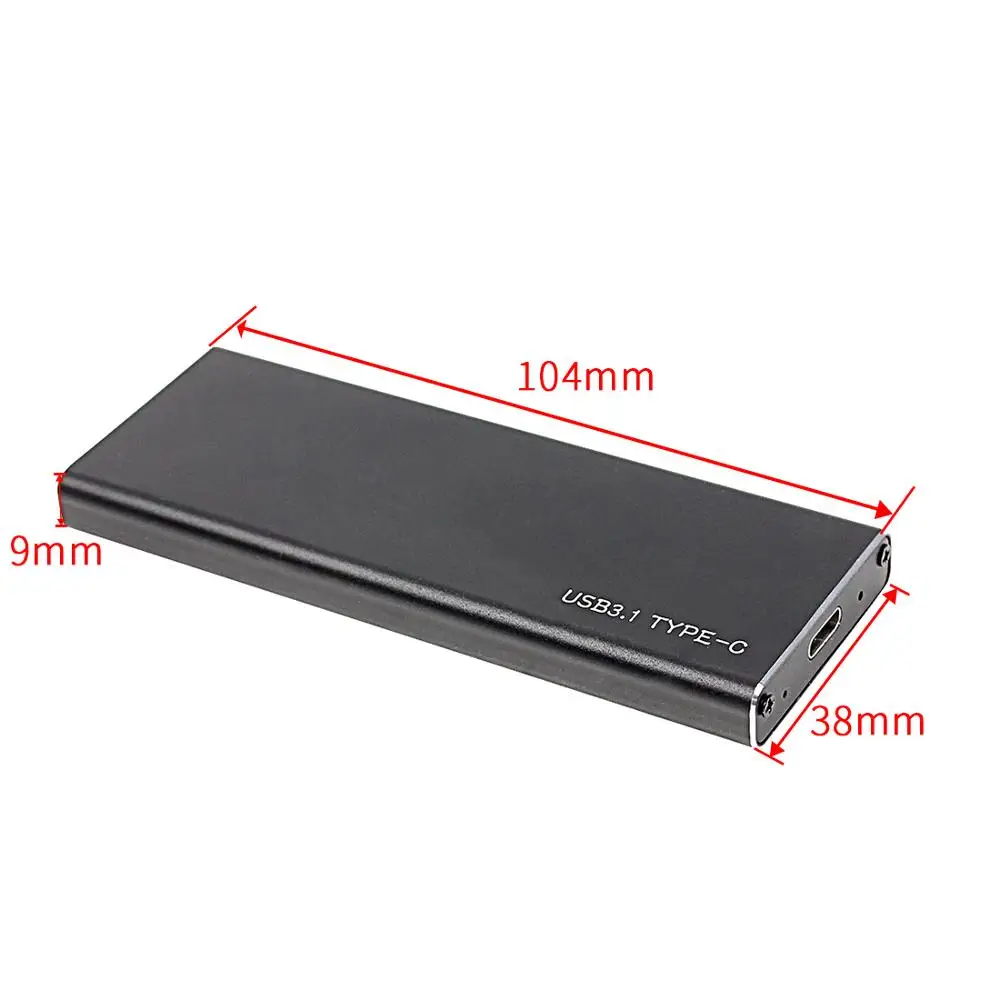PCIE USB3.1 Тип C к M.2 M ключ NVMe PCI-E SSD жесткий диск корпус Caddy чехол 10 Гбит/с 2280 HDD корпус внешний мобильный ящик