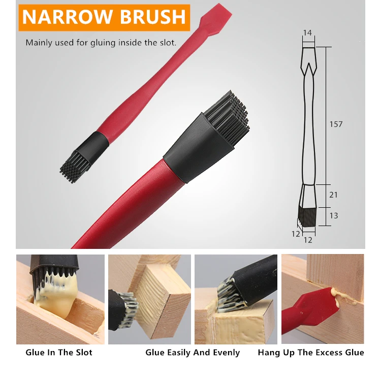 Новый 4 шт./компл. силиконовый клей для обработки древесины набор инструментов