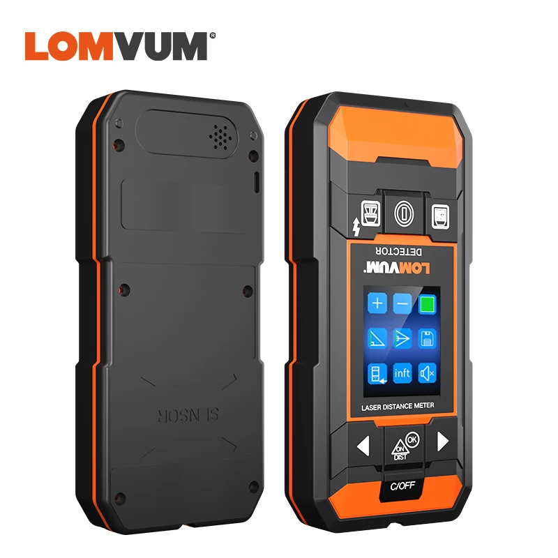 Настенный многофункциональный детектор LOMVUM измеритель расстояния воды для