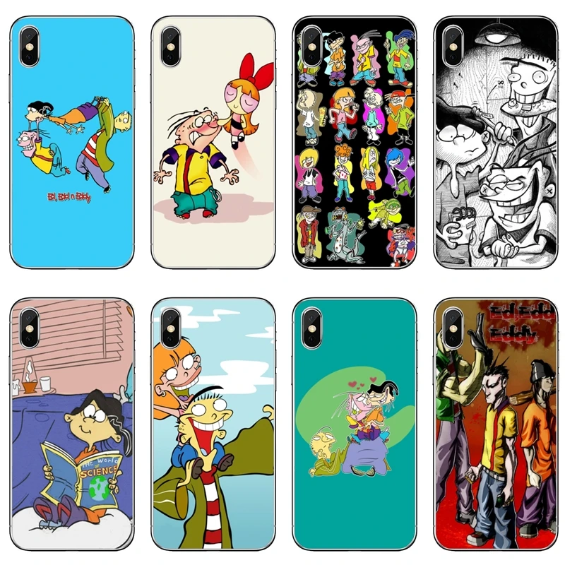 Прозрачный чехол для iPhone 11 pro XR X XS Max 8 7 6s plus SE 5s 5c iPod Touch 5 6 ed edd n eddy|Бамперы| |