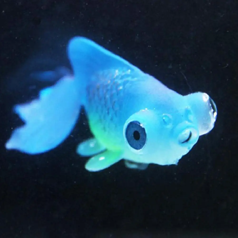 Aquarium Decoration Artificial Luminous Fish Tank Landscaping Nightlight Simulating Silicone Fake Ornaments Home Decor | Дом и сад