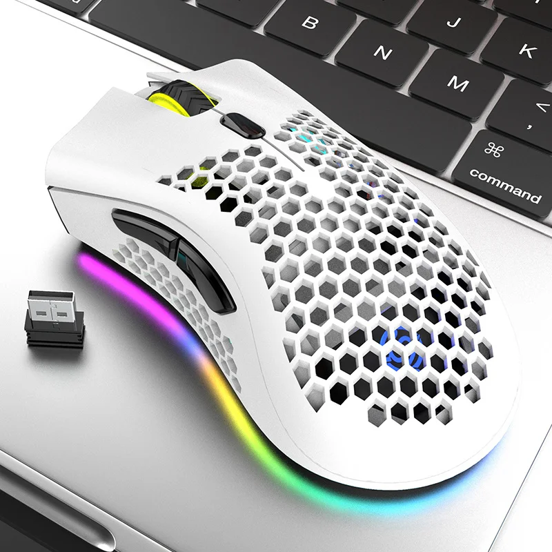 

Мышь игровая беспроводная аккумуляторная, 2,4 ГГц, RGB светильник