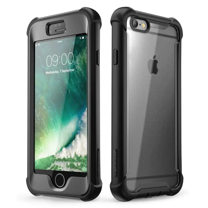 Чехол для iPhone 6 Plus/6s Plus 5 дюймовый полноразмерный прочный прозрачный бампер серии