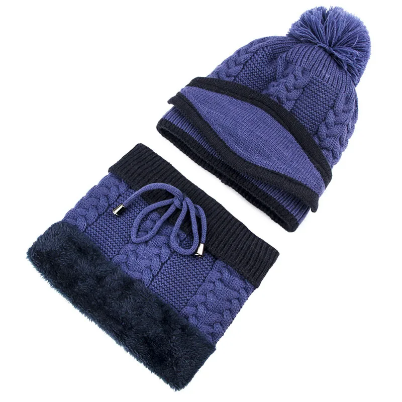 Yo-Young, 3 шт., зимние шапки для женщин, вязаные, Skullies Beanies, шапка, женский теплый шарф, шапка, маска, Повседневная Балаклава, маска, шапка - Цвет: 3