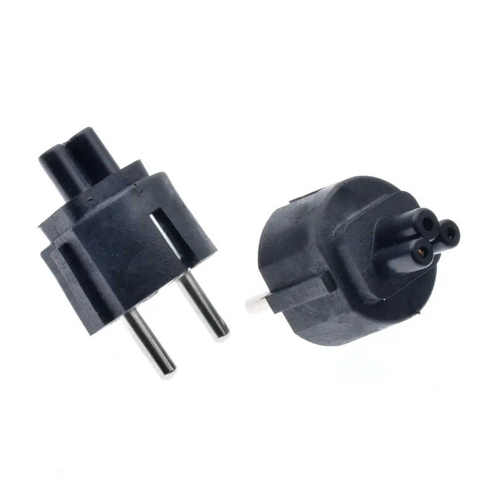 Schuko CEE7/7 к IEC320 C5 адаптер питания штекер для интерфейса C6, Schuko штекер для настольного адаптера