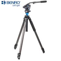 dhl new benro c3573fs6 carbon fiber tripod s6 hydraulic yuntai dual use camera photography tripod suit