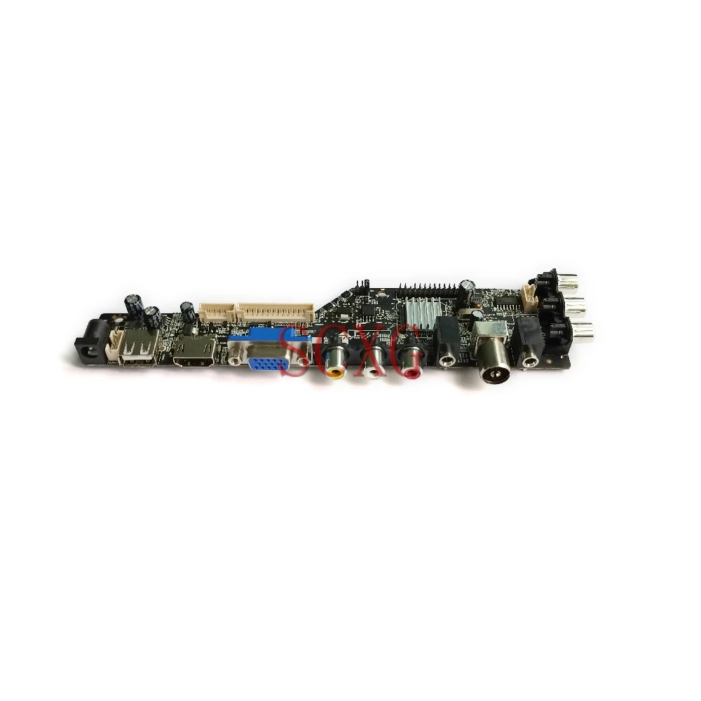 Плата привода с цифровым сигналом для M240HW01 V0/V2/V4/V5 DVB 1920*1080 4-CCFL 30-контактный LVDS