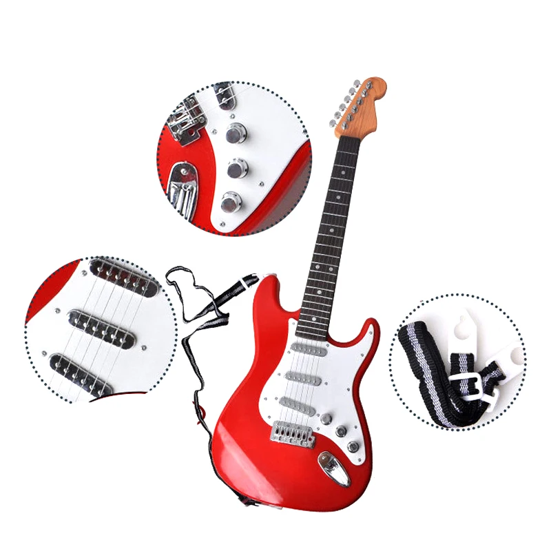 Электрогитары игрушки для детей Детские музыкальные начинающих Классические 6