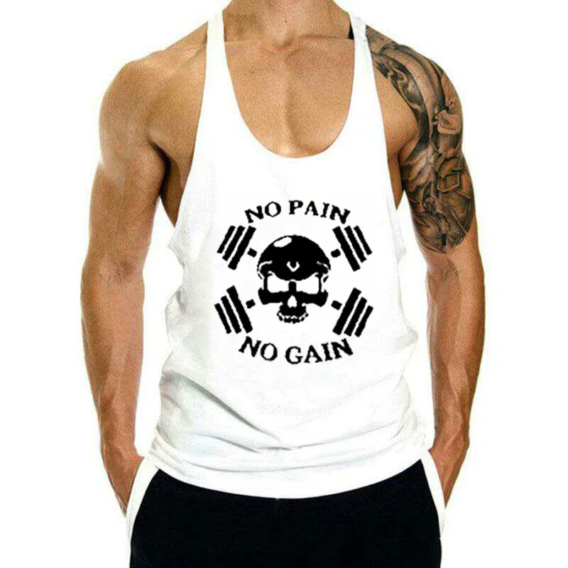 

Майка мужская без рукавов для фитнеса, бодибилдинга, бега, занятий спортом