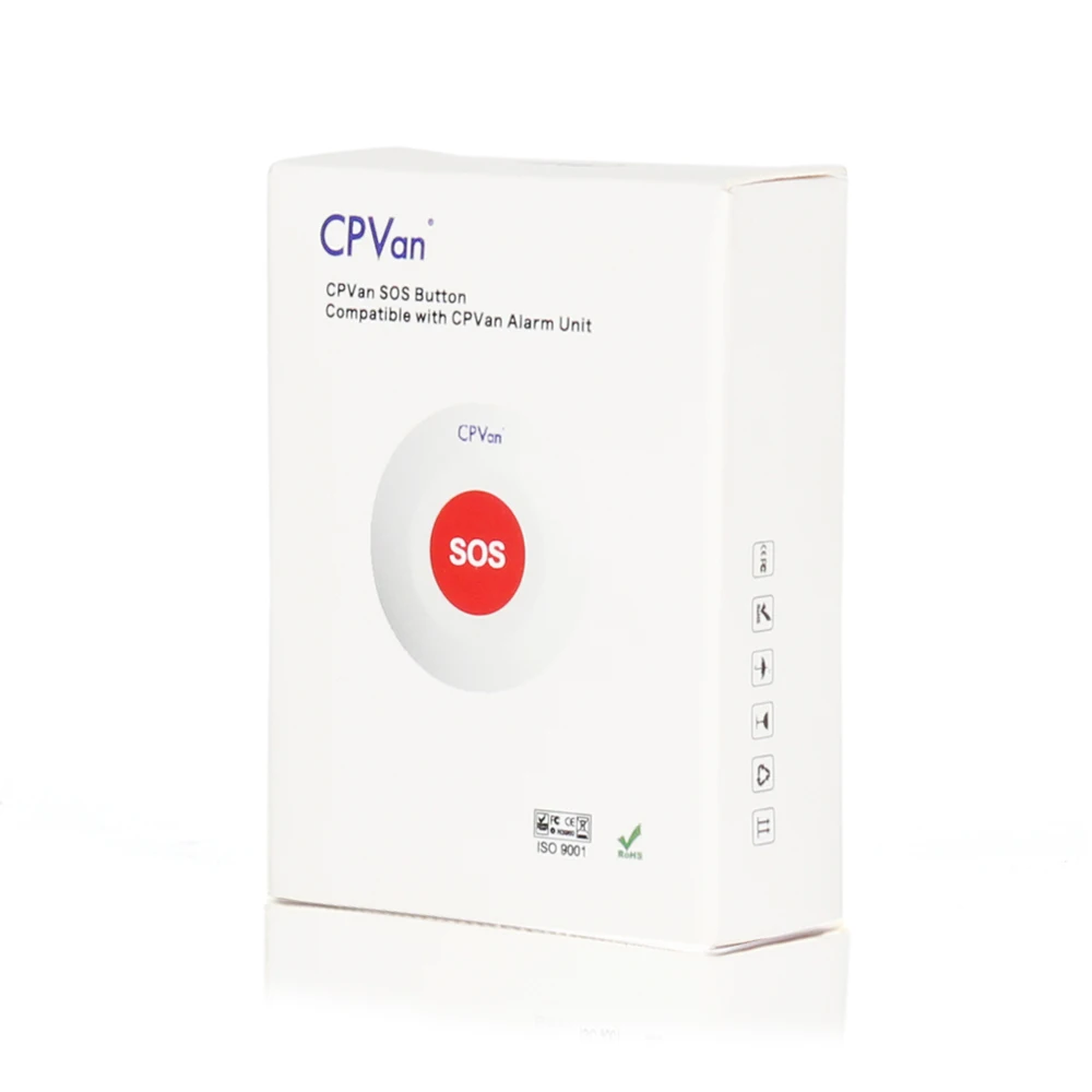 CPVAN кнопка для домашней безопасности Аварийная SOS совместима с CP1/CP2/CP3/CP5 охранная