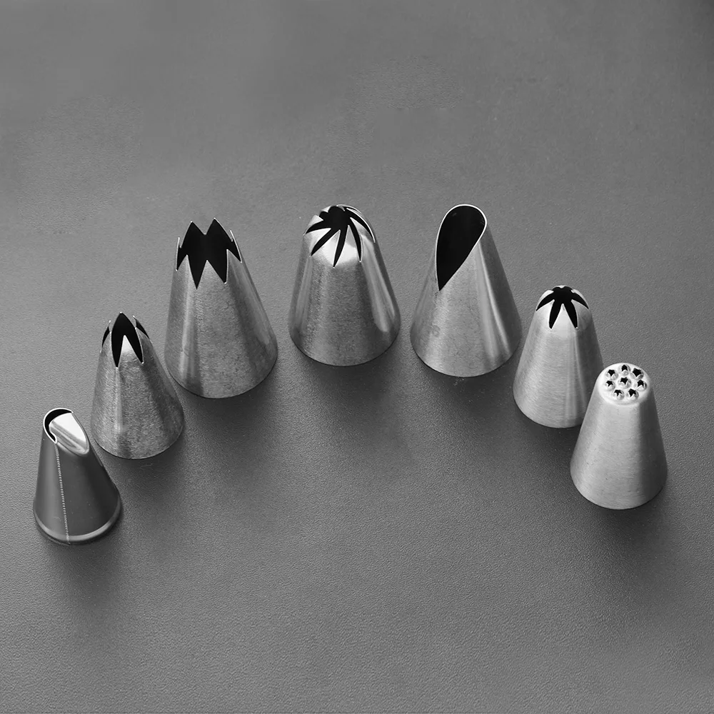 1 шт. нержавеющая сталь бесшовная сварочная Кондитерская Глазурь насадка кекс