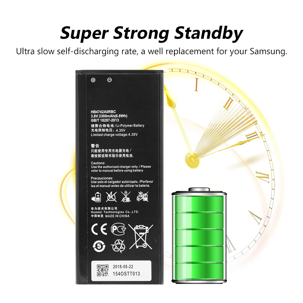 HB4742A0RBC аккумулятор для телефона Huawei Honor 3C G630 G730 H30 T00 T10 U10 Lipo Li Po литий полимерная
