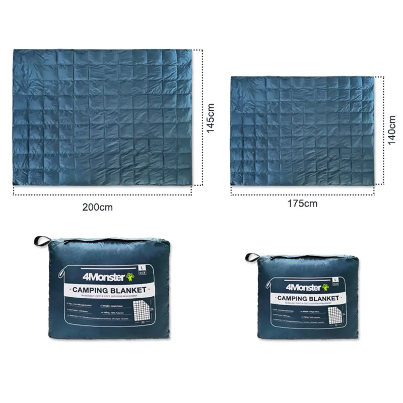 Светильник кое Хлопковое одеяло для кемпинга портативное пышное удобное пешего