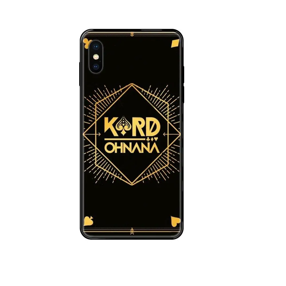 Для Redmi Note 4 5 5A 6 7 8 8T 9 9S Pro Max черный мягкий ТПУ новый стиль уникальный Корея Kpop K.a.r.d