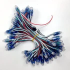 50 шт. 4 м6,5 м DC5V WS2811 полноцветный светодиодный пиксельный светильник вой модуль 12 мм 10 см15 см провода IP68 водонепроницаемые RGB цифросветодиодный светодиодные струны