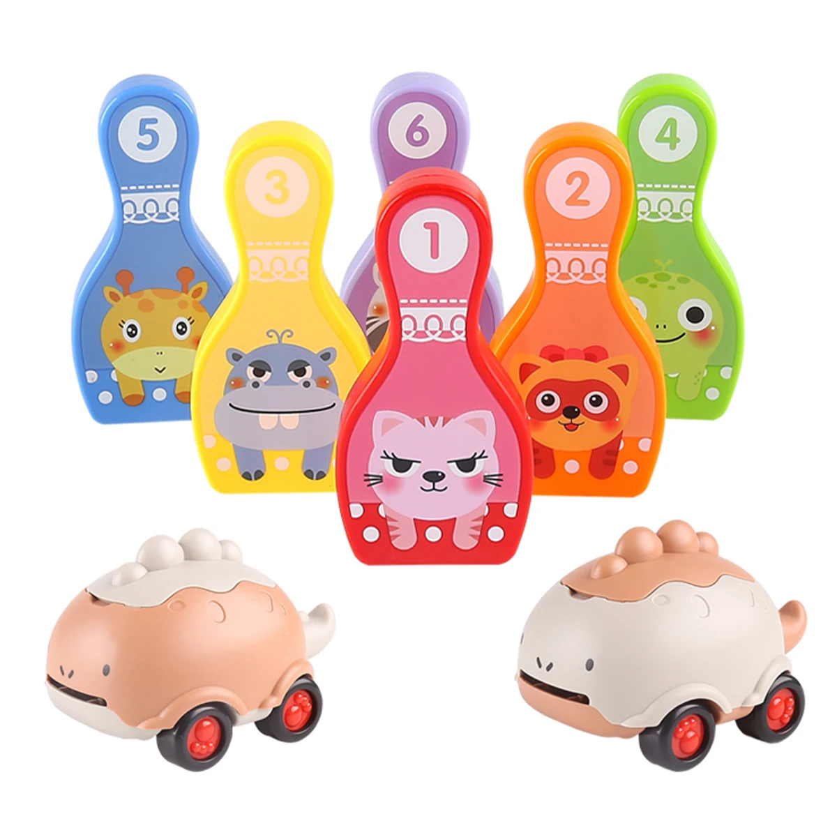 Детские аксессуары набор игрушек динозавры автомобили интерактивная игра