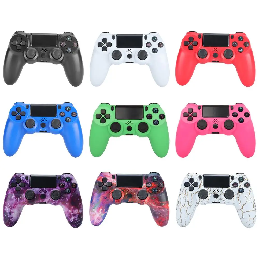 

For Sony PS4 Gamepad Wireless Bluetooth Controller Joystick Double Shock With Headphone Jack New With Box USB Interface