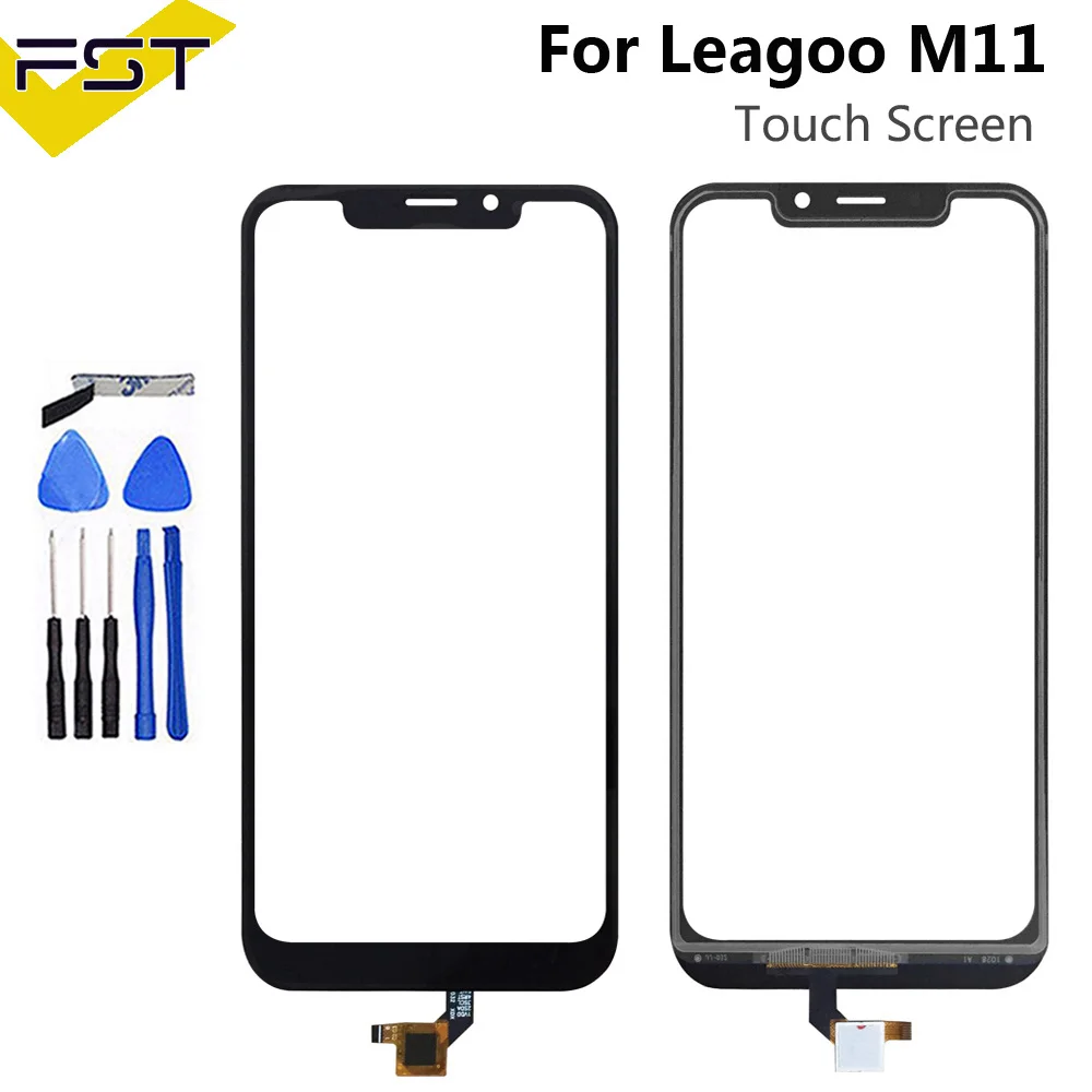 

6.18''Black Tested Well Touch Screen Digitizer For Leagoo M11 Touch Panel Front Glass Lens Sensor Touchscreen For Leagoo M11