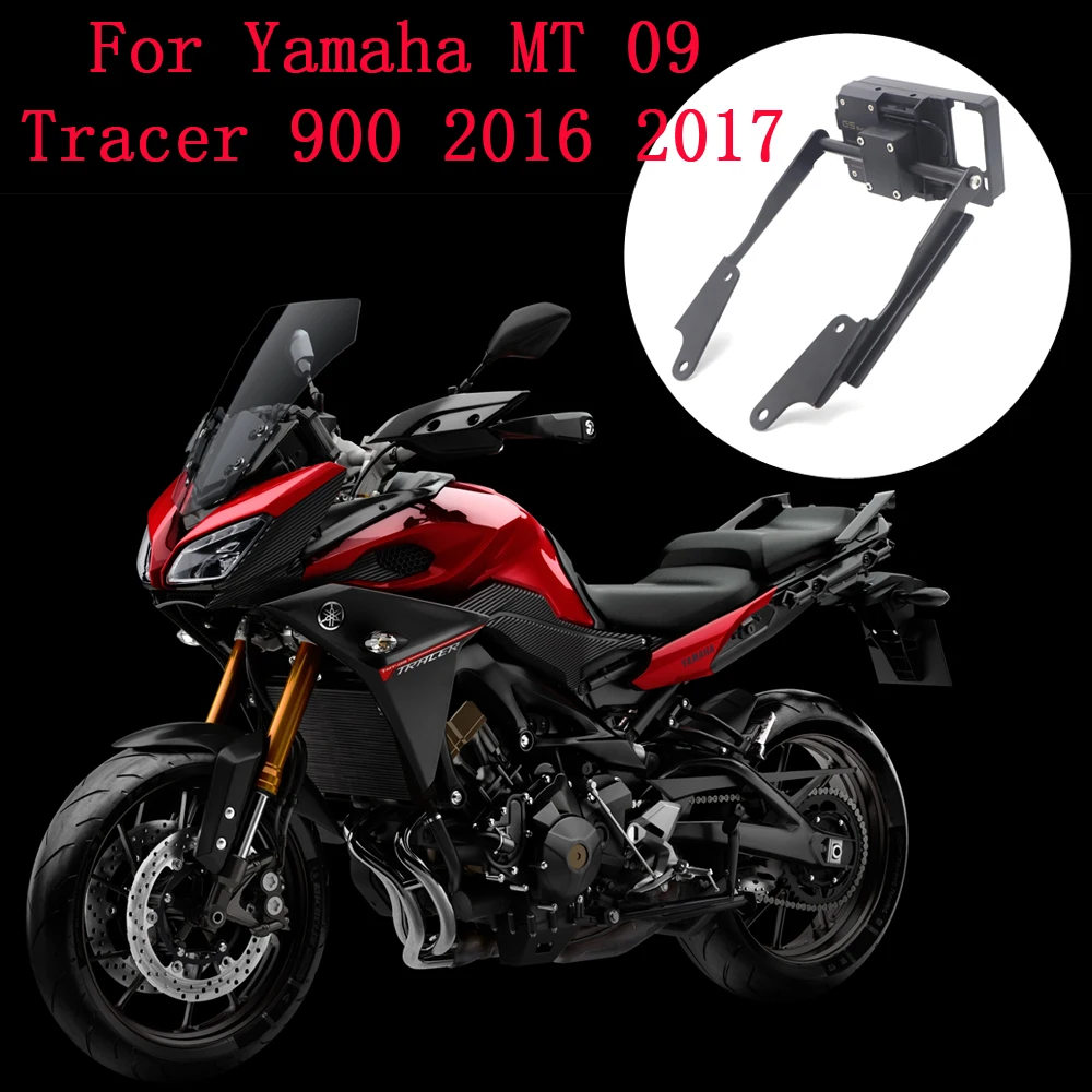 Монтажный кронштейн для крепления GPS-навигатора смартфона Yamaha MT 09 MT09 Tracer 900 2016 2017