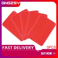 5pcs car carbon vinyl wrap squeegee sticker decal film scraper window tint wrapping plastic squeegee