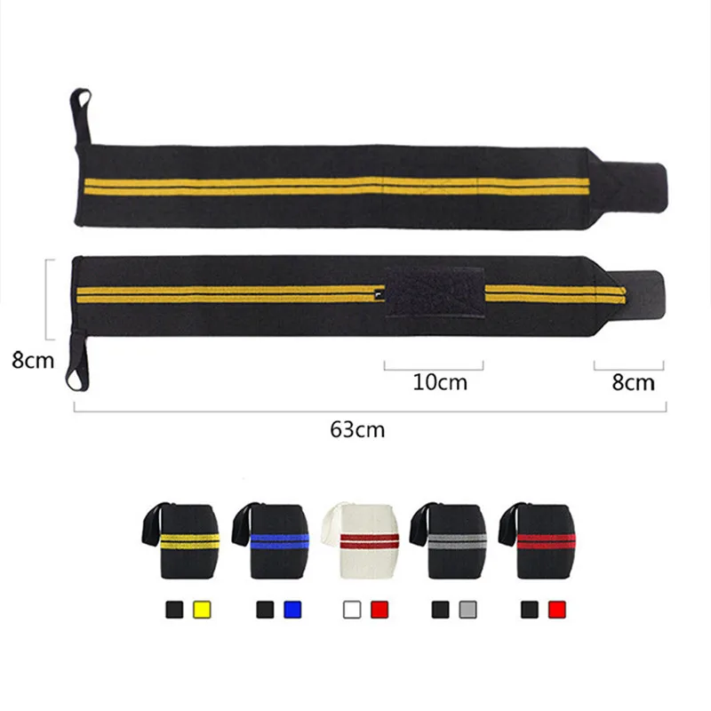 1 шт. перчатки для поддержки запястья тяжелой атлетики | Красота и здоровье