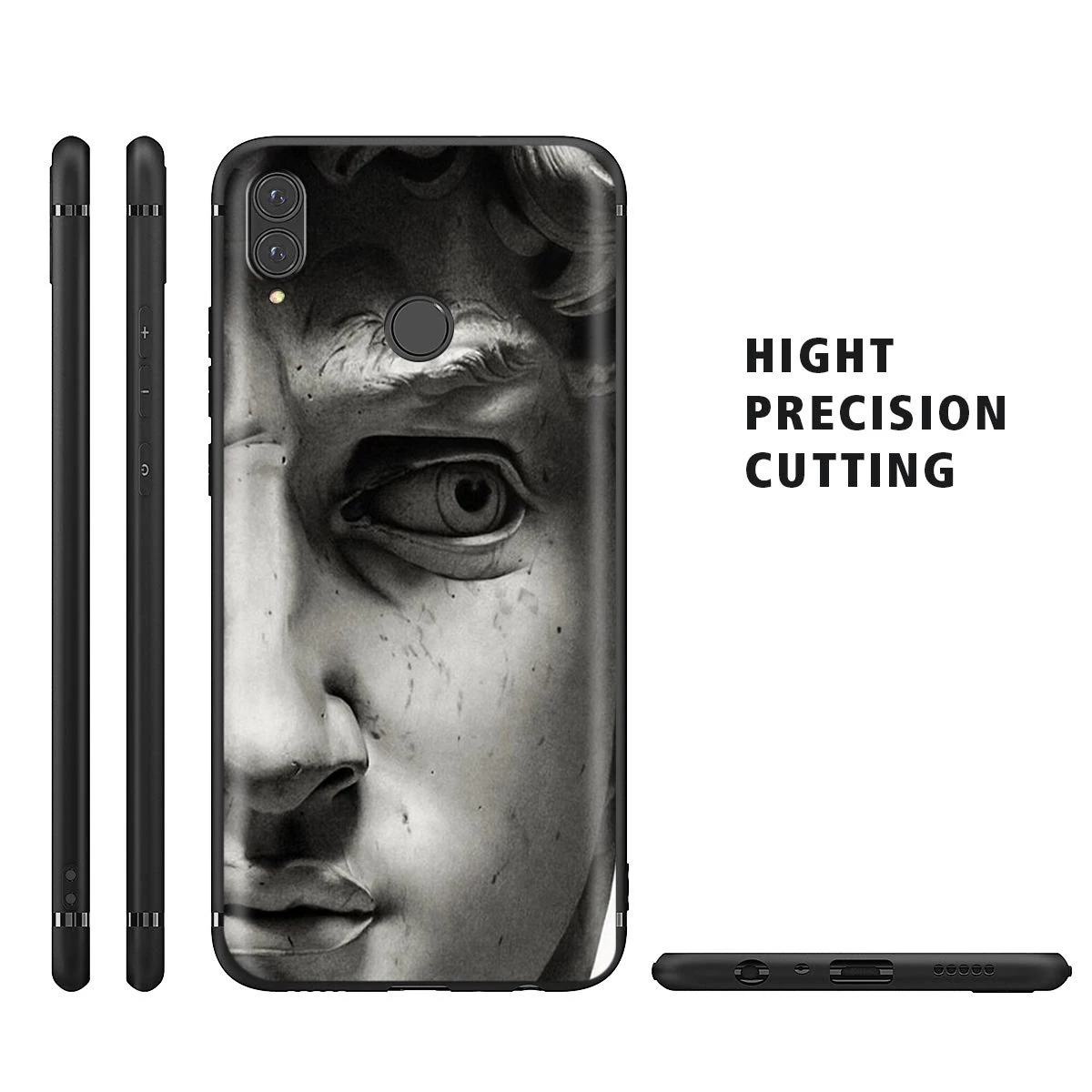 YIMAOC David Statue Silicone Case for Huawei Mate 30 20 Honor 10 8x Nova 3i 3 P30 Lite Pro | Мобильные телефоны и