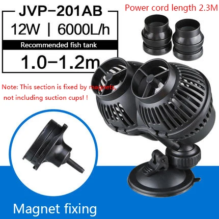Sunsun Wave Maker Wavemaker водяной насос для аквариума аквариум аквариумный насос подводный для аквариума Пруд насос волна для аквариума - Цвет: JVP201magnet fixing