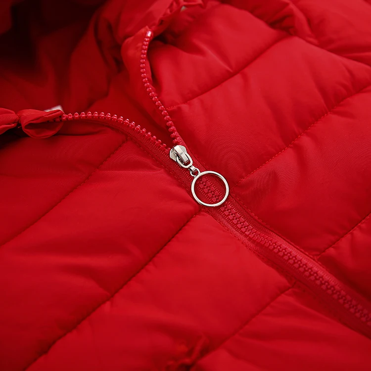 НОВЫЕ куртки для девочек модная однотонная одежда пальто маленьких зимняя