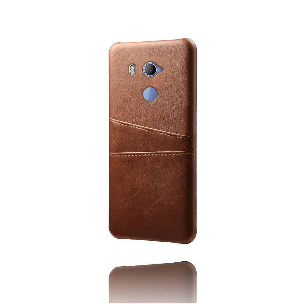 Роскошная Обложка на заднюю панель из искусственной кожи для htc D12 Plus U11 Plus U11 Eyes кошелек с отделениями для карт чехол для телефона для htc U11 Plus Eyes D12 Plus чехол