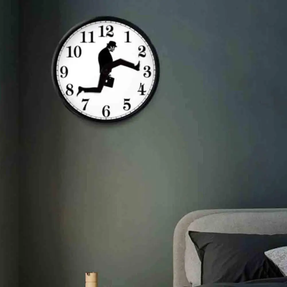 Настенные часы с изображением британской комедии в стиле министерства дурацкой