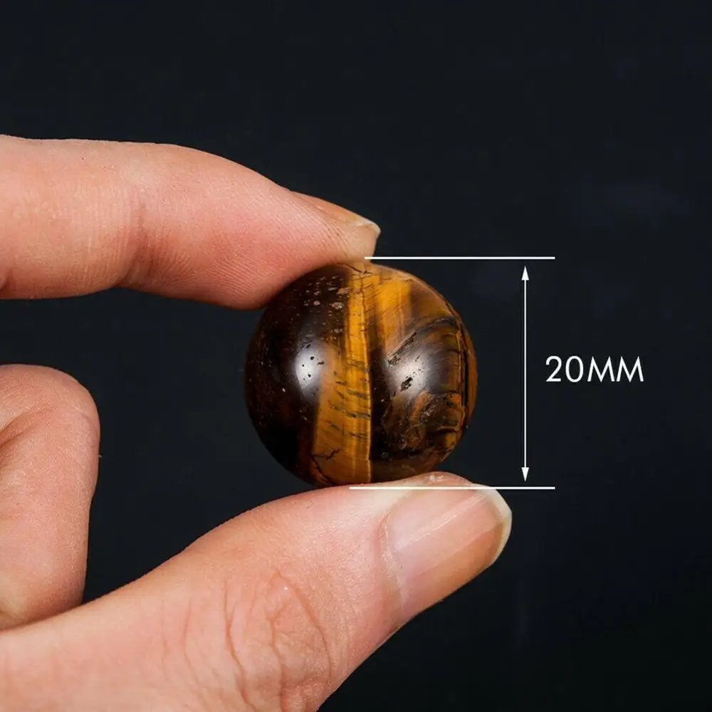 

1pcs Tiger Eye Rare Natural Carving Sphere Ball Free stand Chakra Healing Reiki Stones Carved Crafts Wholesale