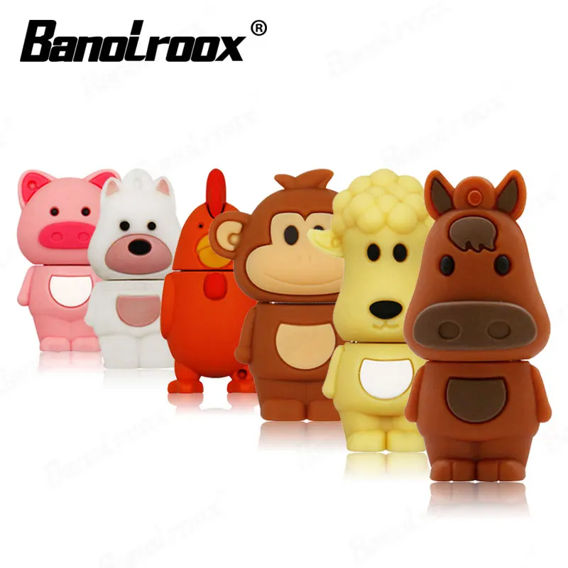 USB флеш накопитель с изображением китайского зодиака 8 ГБ 16 32 64 128 2 0|USB