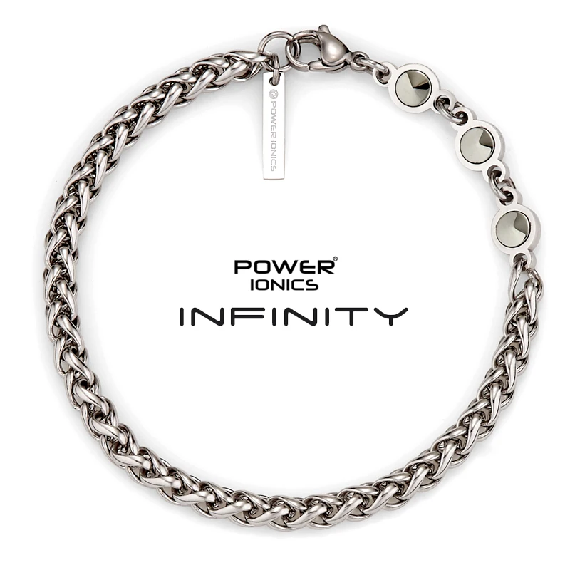 Новая модная кубинская цепочка Power Ionics INFINITY Series 5 мм для мужчин и женщин модные