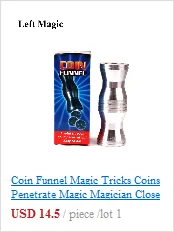 New Vanishing Cola Bottle Magic Tricks Vanishing Cole / Coke Bottle Stage Magic Props Bottle Magic Close Up Illusions Accessorie