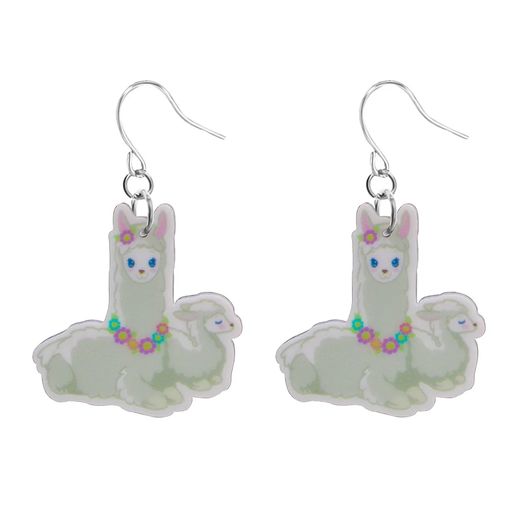 Новинка 2019 модная Подарочная бижутерия для девочек милые серьги альпака