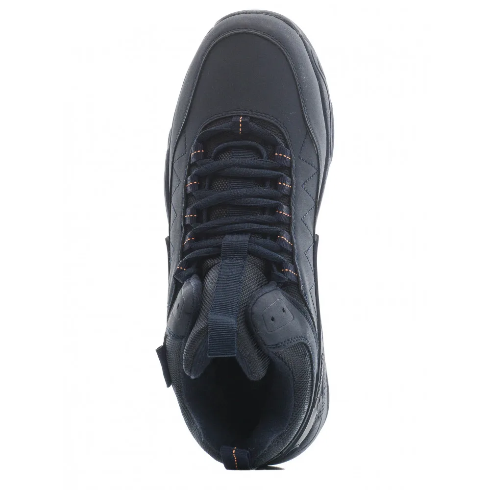 Мужская обувь PATROL ботинки осень зима искусственная кожа цвет синий подкл.