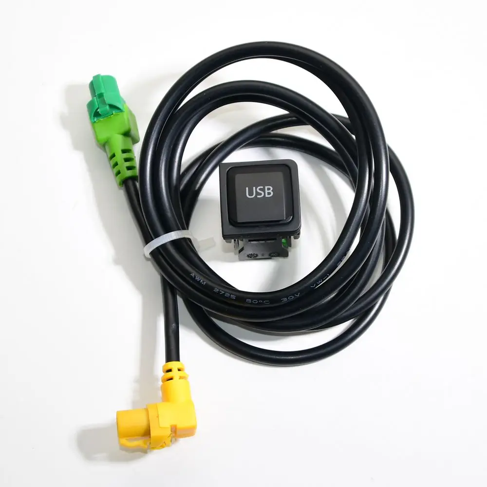1-2 шт. 5KD 035 726 A 5KD035726A USB вход аудио разъем переключатель кабель для Golf GTI MK6 |