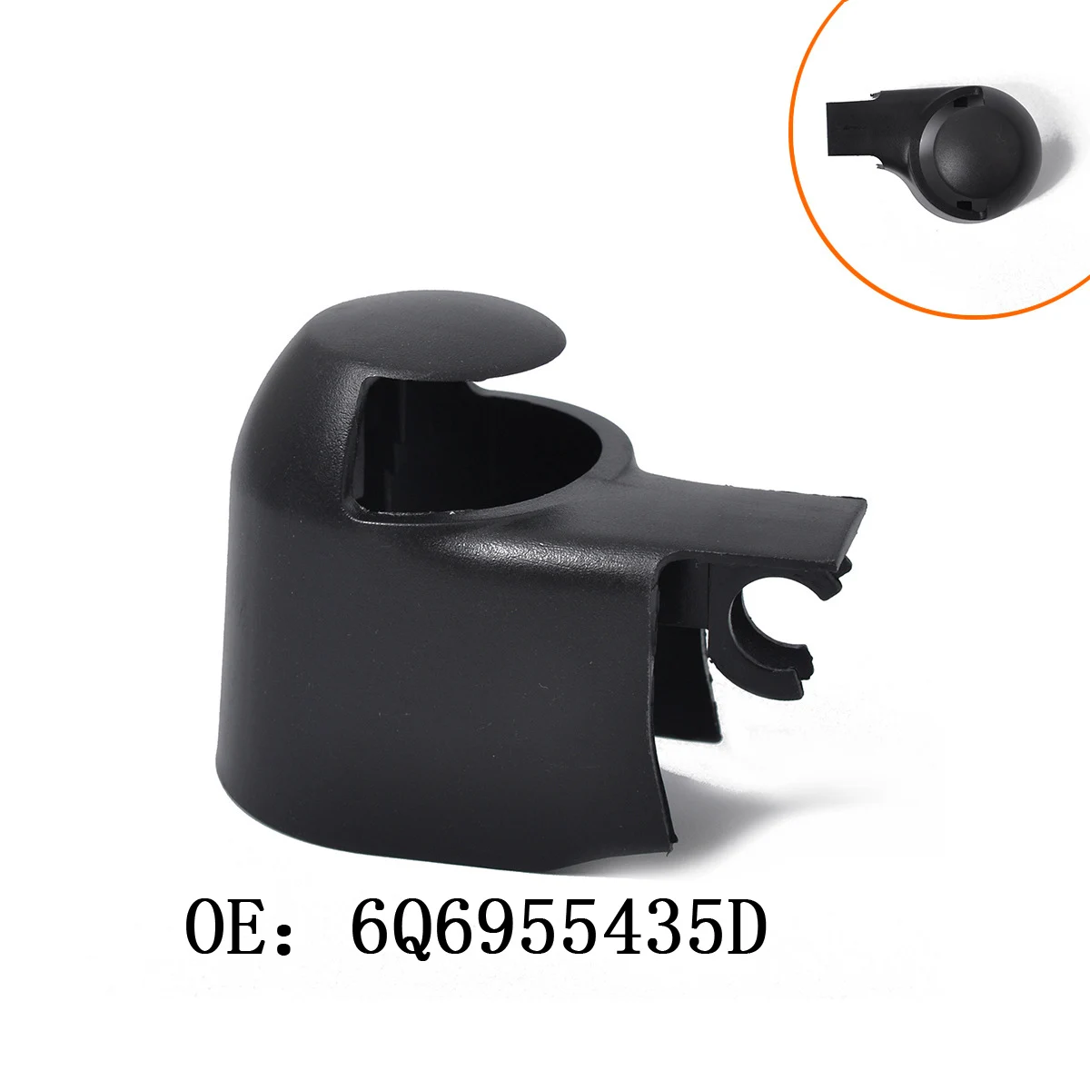 Крышка для задней крышки стеклоочистителя VW Caddy Touran Seat Leon Skoda Fabia 6Q6955435D Крышка для задней крышки стеклоочистителя