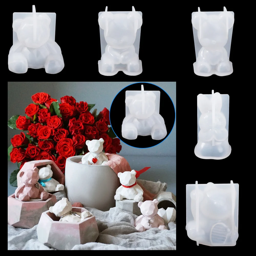 Прозрачные силиконовые формы для эпоксидной смолы 1 шт. | Дом и сад