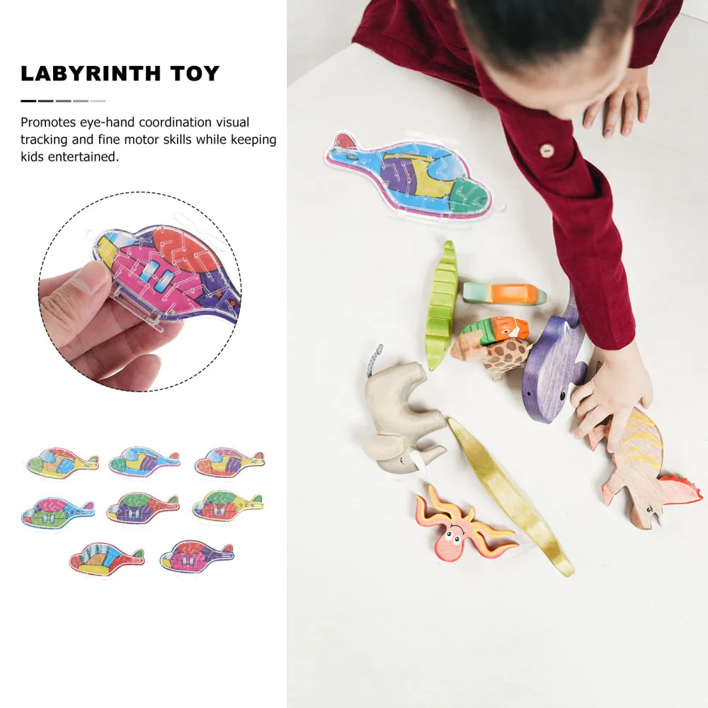 

20pcs Labyrinth Toys Interesting Educational Maze Playthings for Kids