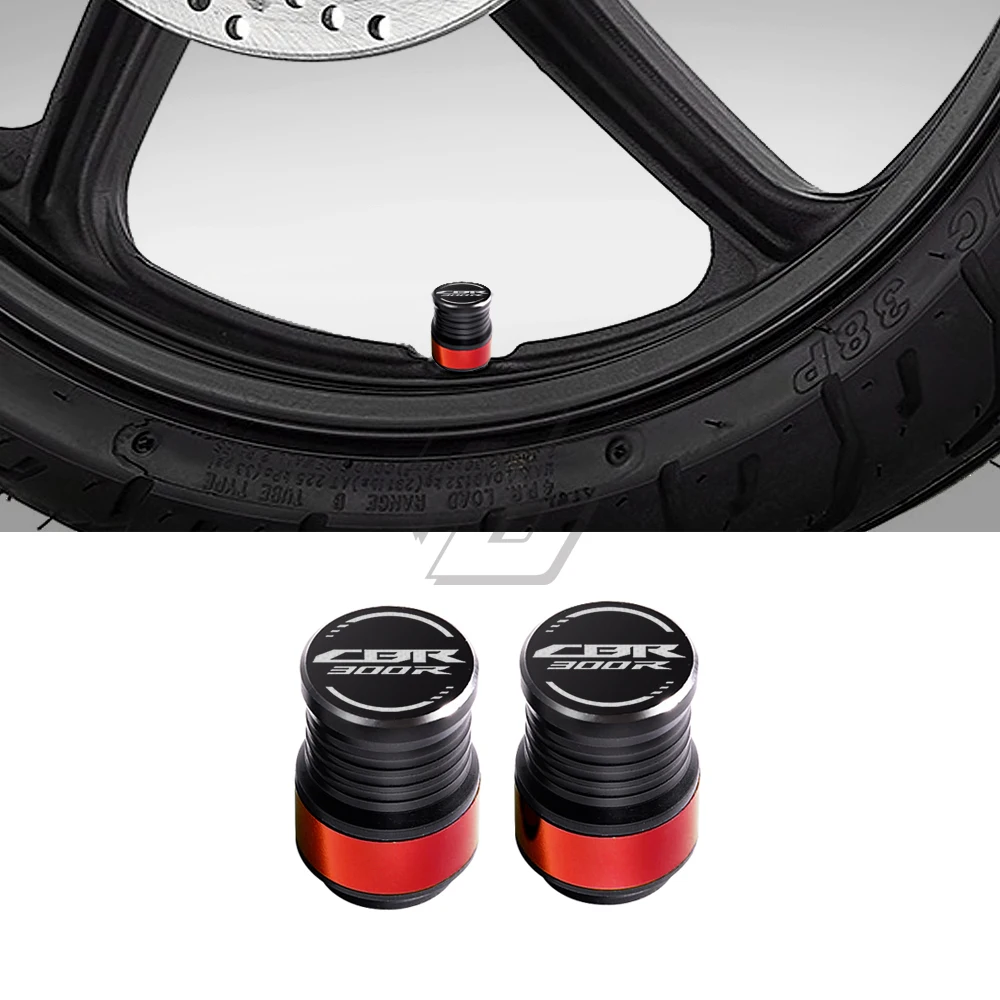 

For Honda CBR300R CBR300 All Year Motorcycle Wheel Tire Valve Cap Cover
