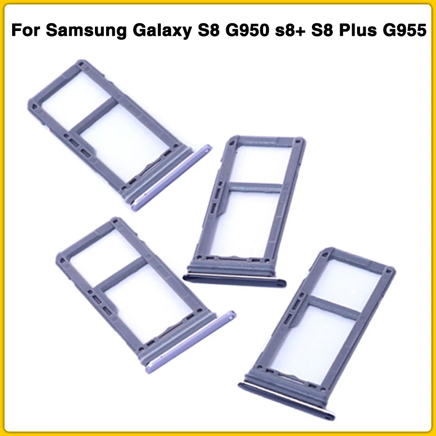 10 шт. двойной/одиночный слот для sim-карты держатель карты SD адаптер Samsung Galaxy S8 G950 s8 +