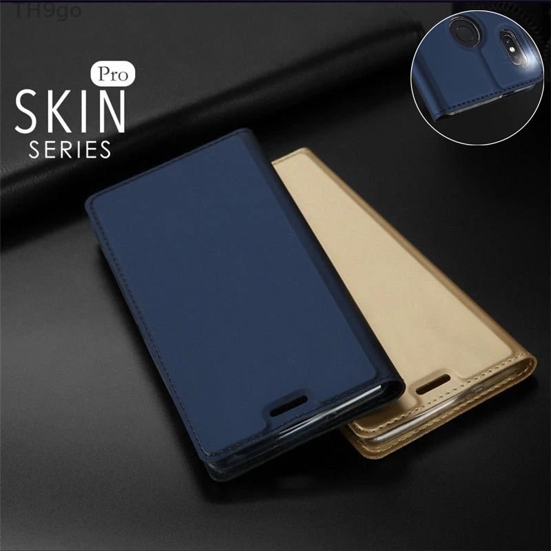 Противоударный чехол для Xiaomi Redmi 5 5A 6 6A S2 Pro Note откидной Чехол-бумажник с магнитной