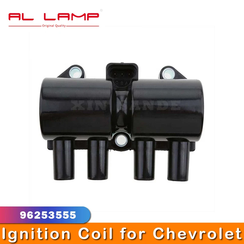 

Катушка зажигания AL LAMP 96253555 для Chevrolet 2004-2008 Aveo Captiva 25182496 25184179 4805507 19005262