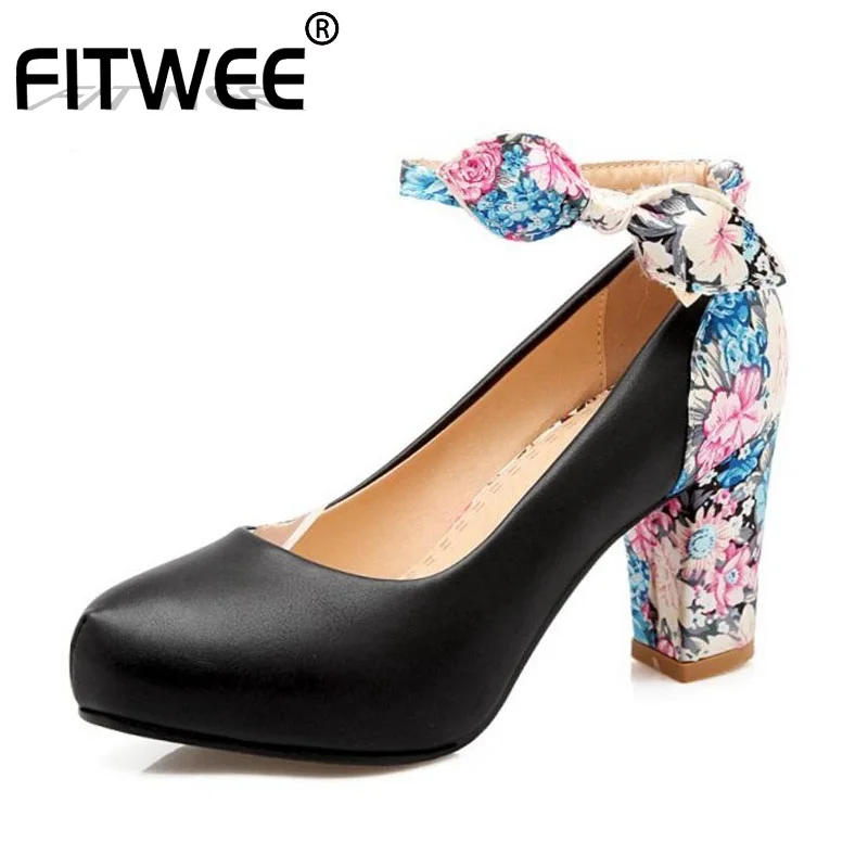 Привлекательные женские туфли на высоком каблуке с бантом 5 цветов размеры 34 43