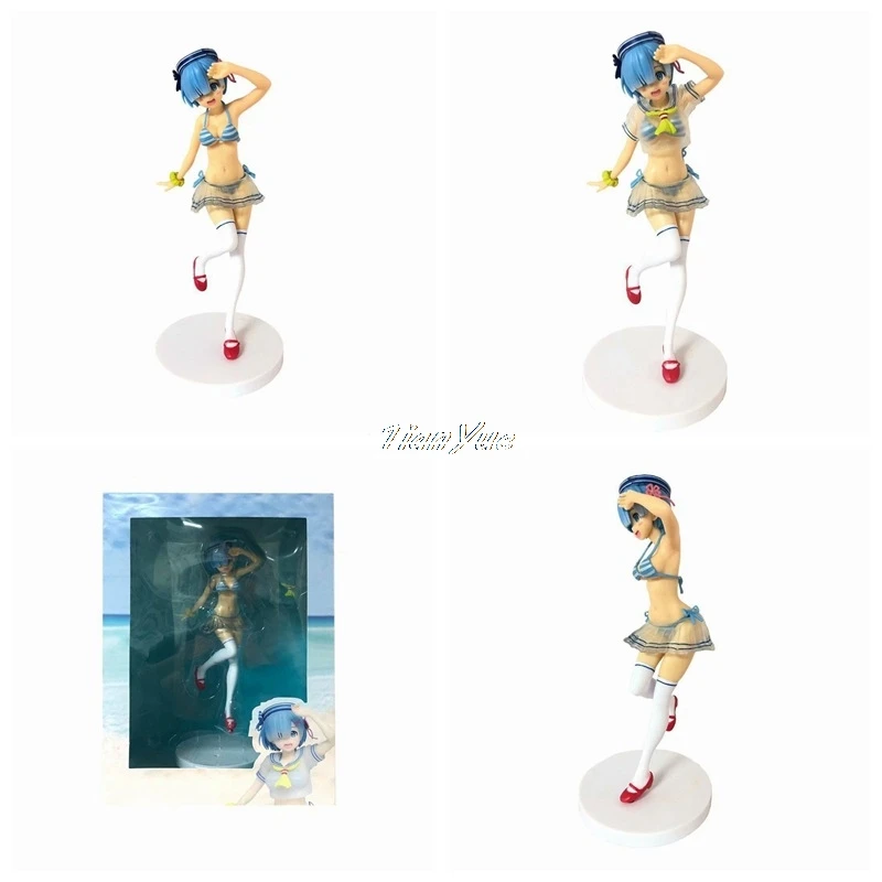 

Re: жизнь в другом мире от моряка Rem Zero Ver. Экшн-фигурки для девочек, модели игрушек, 22 см
